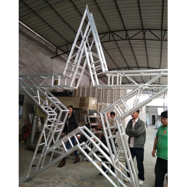 Fashion 4m Diameter Aluminum Material Star Truss Spigot Lighting Truss Systems