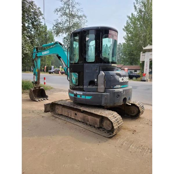 Second hand Shensteel SK55SR Excavator vitesse roi 243KW Puissance 0,21m3 Capacité du seau