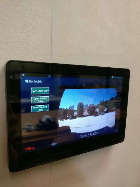 Wall Mounted Tablet PC with POE RJ45 Ethernet LAN Serial Port RS232 For Hospitality Industry Control Systems