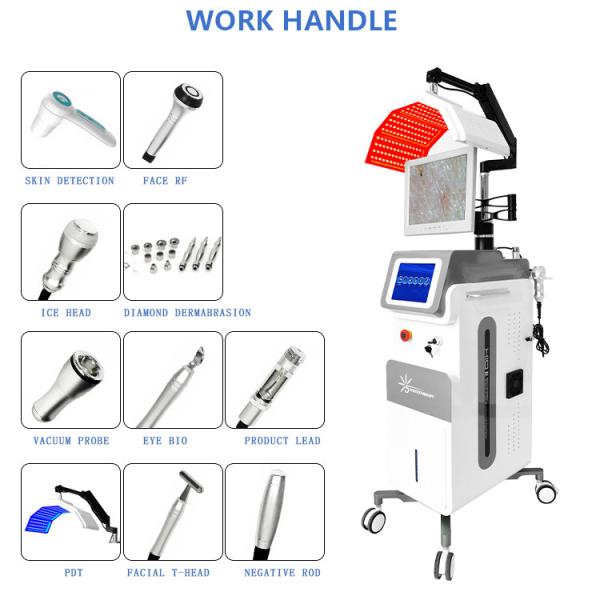 Infrared Pdt Led Skin Tightening Machine Beauty Jet Clear Facial Machine