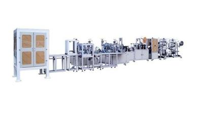 All In One Surgical Face Mask Machine Low Failure Rate PLC Program Control