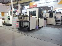 Machine rigide à grande vitesse automatique de fabrication de cartons pour le carton enveloppant la boîte