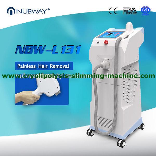 NUBWAY OEM factory price effective result 600W imported laser bar diode laser hair removal machine with ce