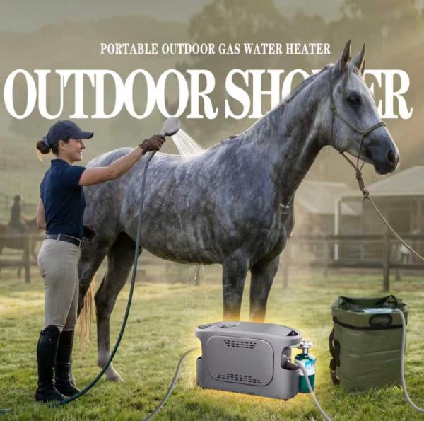 CE CSA AGA Outdoor Shower Gas Water Heater Portable Propane Tankless For Pet Bathing