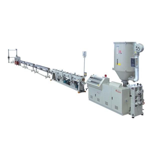 Screw L/D Ratio 33 1 HDPE Silicon Core Pipe Extrusion Line with 17500 KG Capacity