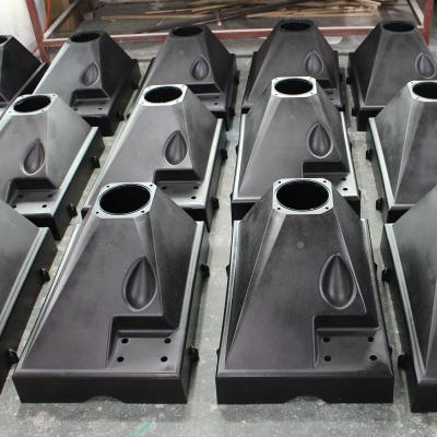 Industrial RIM Reaction Injection Molding Plastic Enclosure Parts Deburring Surface Finish