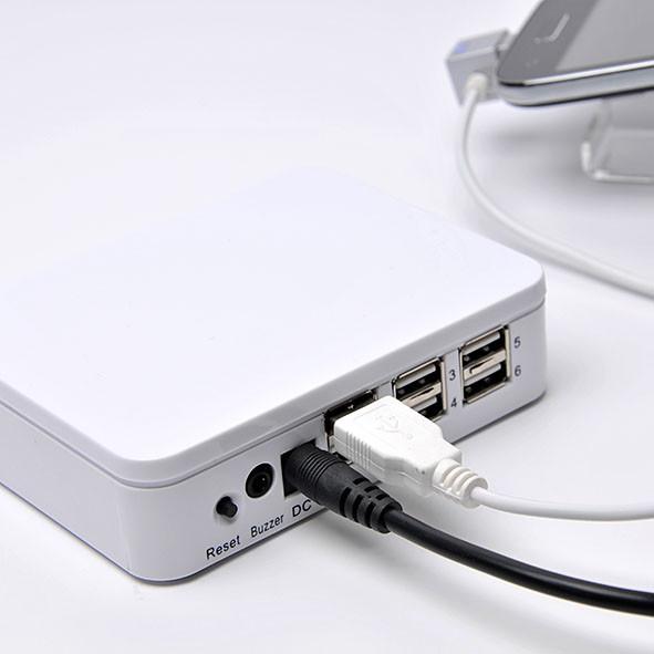 COMER A stand or frame for displaying objects with security shop alarm system