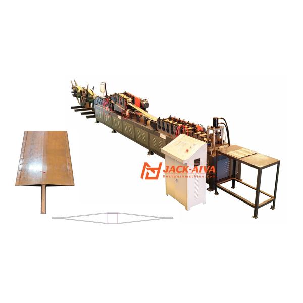 Airfoil Blade Machine, Volume Control Damper, VCD Airfoil Blade Production Line
