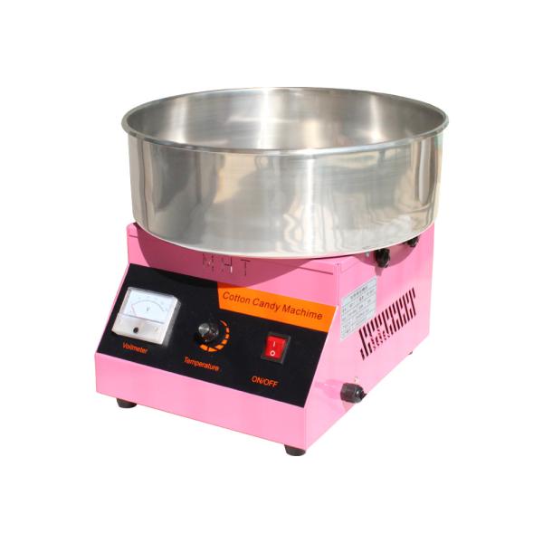 Fully Automatic Cotton Sugar Floss Machine Raw Material Sugar 1KW Power 7KG Net Weight