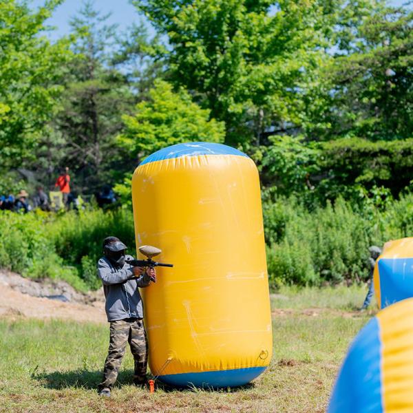 45 pcs Paintball Bunker Range for Outdoor Sports
