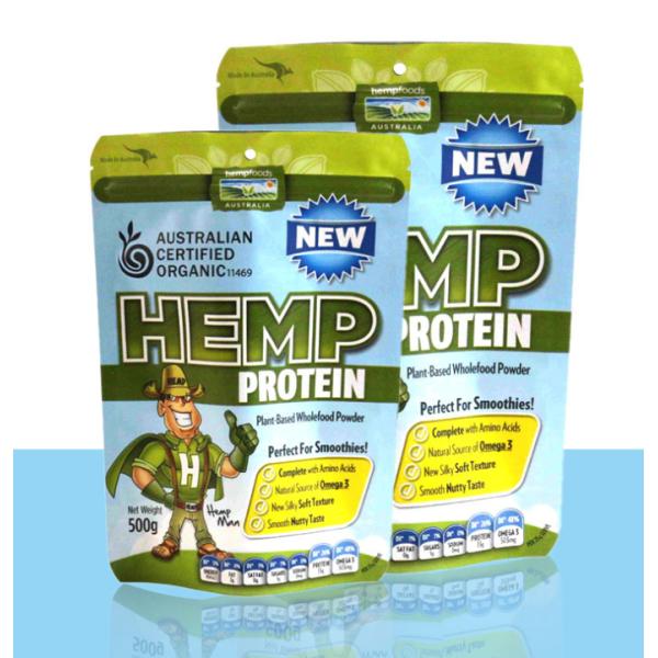 Покрытая алюминием пластмасса фольги стоит вверх мешок молнии для порошка протеина