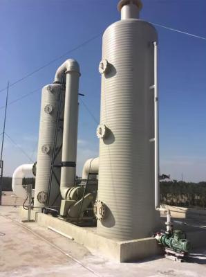 Exterior Multi Color Gelcoat FRP Purificação Torre de Absorção de Neblina de Ácido Torre de Absorção Personalização