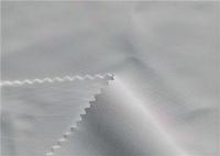 Polyester Tricot Knit Fabric 100% White 3-4GRADE Fastness