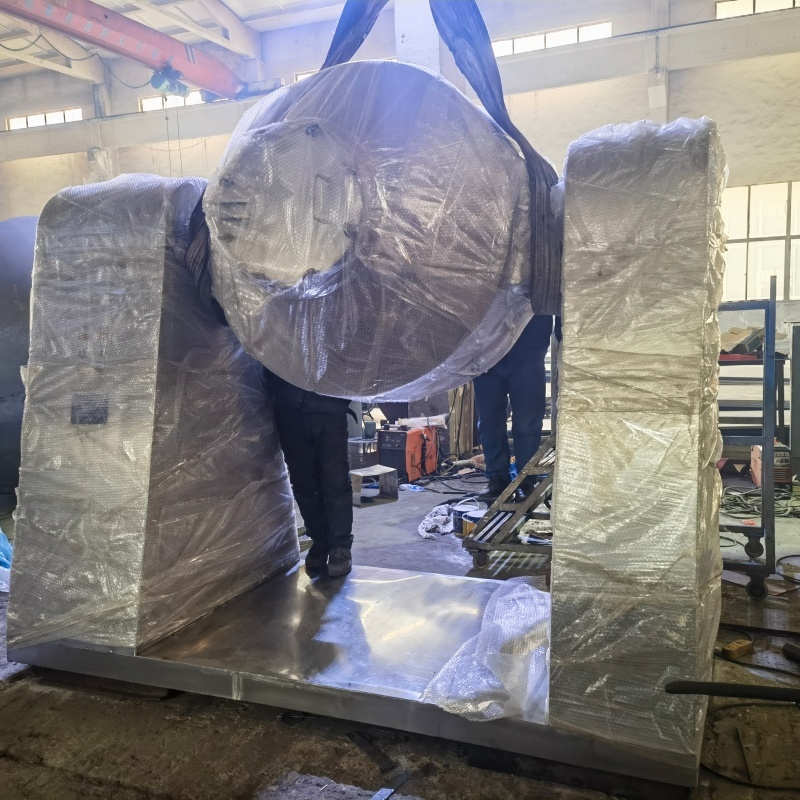 Electric Heating SZG Double Cone Rotary Vacuum Dryer 2000L 3000L 4000L 5000L For Battery Materials
