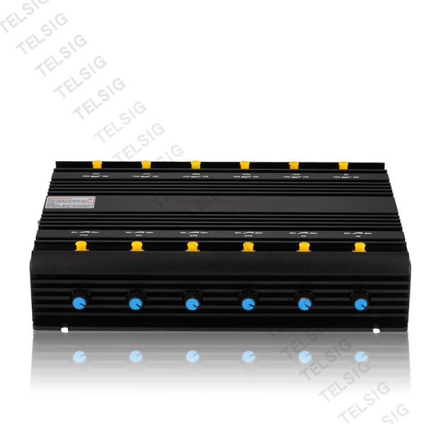 Высококачественный 5G Jammer сигнала канала Jammer 12 для защищать UHF VHF сотового телефона 2345G WiFi GPS GSM
