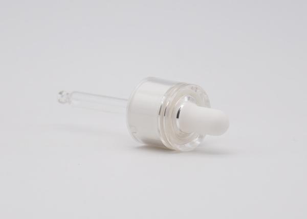 Acrylic Closure Double Wall 18/410 Essential Oil Dropper