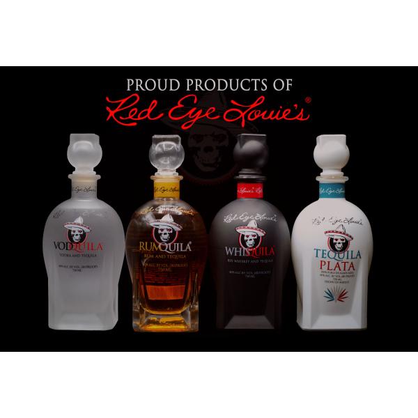 Tequila Frosted Glass Bottle/Frosting/ Hot Stamping/Hollow Stoppers