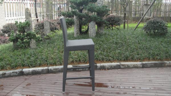 Luxury All Weather Resin Wicker Bar Set For Home Patio / Balcony