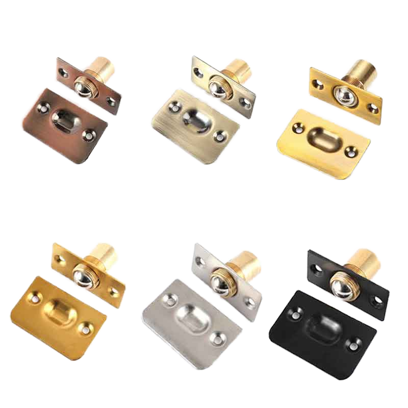 Modern Stainless Steel Ball Catch Invisible Spring Design Magnetic Bumper Bead Lock for Closet Door for Kitchen Bathroom