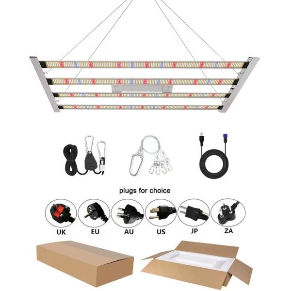 Full Spectrum 400W Led Grow Light Samsung LM281B Dimmable Pléable pour les plantes d'intérieur