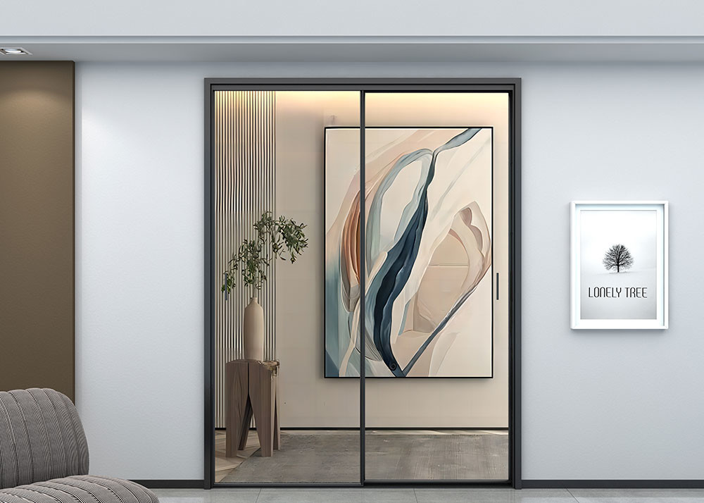 Triplex Glass Lift And Slide Doors For Service Apartment Distributor