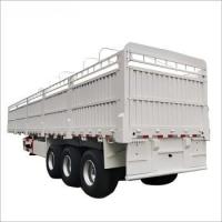 CIMC 3 axle Fence Truck mechanical suspension truck Fence semi trailer