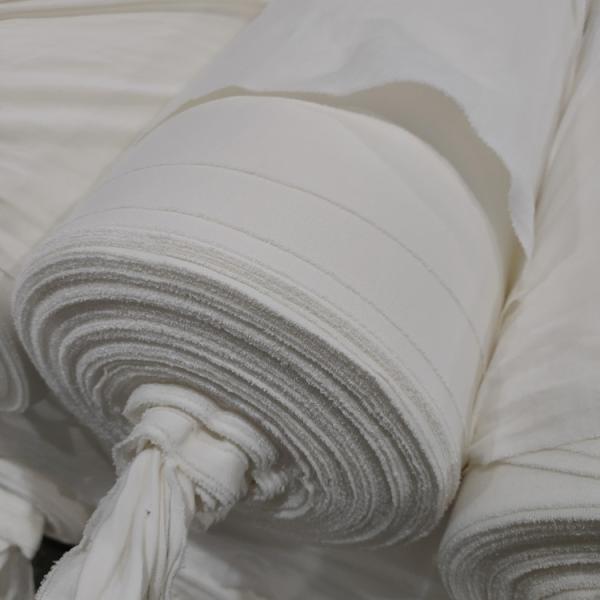 Certificated 100 Recycled Polyester RPET Grey Vintage Material Flower Ponte Roma Fabric for Clothing Dresses