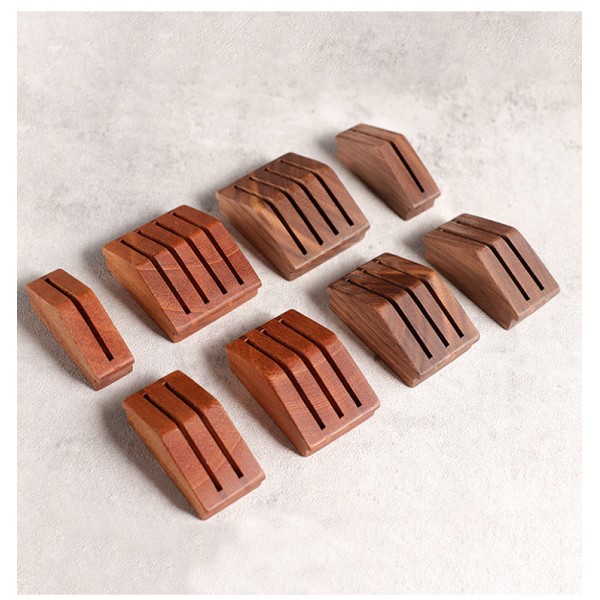 Brown Walnut Silicone Screen for 58mm Espresso Barista Filter Holder in Modern Design