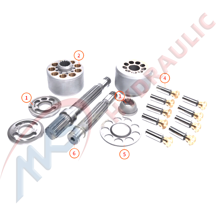 Kawasaki series Hydraulic pump Accessories_piston Variable pumps Parts
