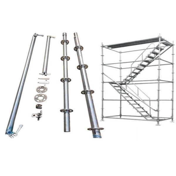 Quick Installation Ringlock Scaffolding System / Layher Scaffold Components