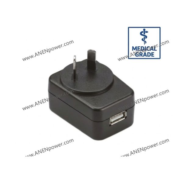 15W Isolated Medical Power Unit 9V1.67A / 5V3A High Efficiency Low Ripple Adapter