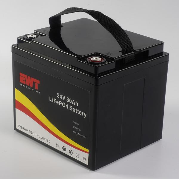 Fabricação de bateria Li-Fepo4 24V 30AH para robô de inspeção de drenagem de tubulação