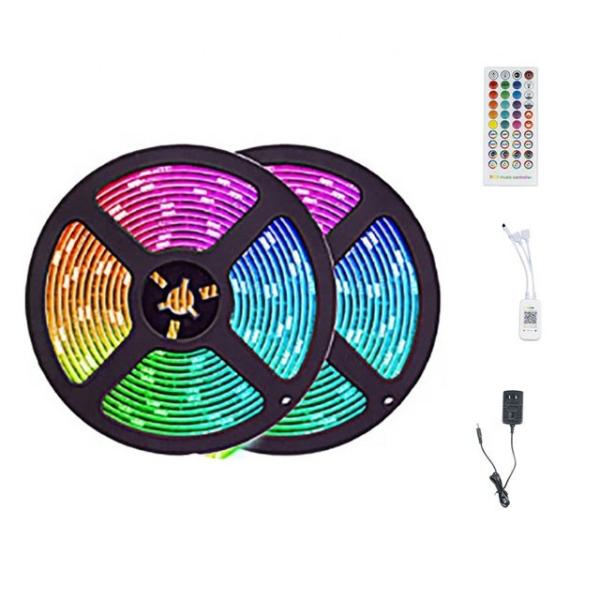 RGB High Lumen Waterproof Flexible LED Strip Light 24V 5050 SMD Led Roll 5m 10m Christmas Decoration