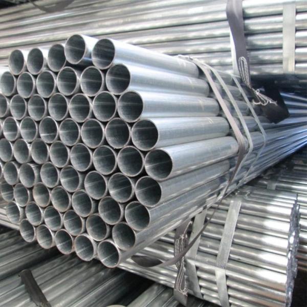 O baixo carbono galvanizou a Senhora soldada de aço Pipe 2,5 polegadas tubo do círculo de 612 milímetros
