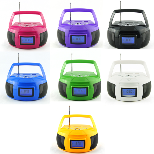 Portable Speaker/Boombox Speaker SD & Micro SD card speaker with radio DY-111