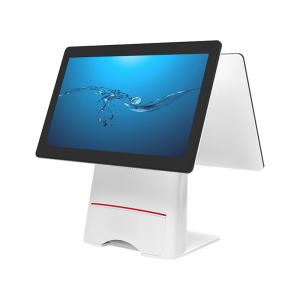 15.6 ダブルスクリーン アンドロイド タブレット POSシステム オールインワン POS マシン ターミナルキャッシャー