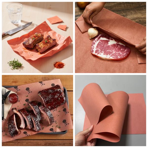 70gsm 75gsm Greaseproof Pink Butcher Paper For Wrapping Meat 60cm x60m 70gsm 75gsm Greaseproof Pink Butcher Paper For Wrapping Meat 60cm x60m