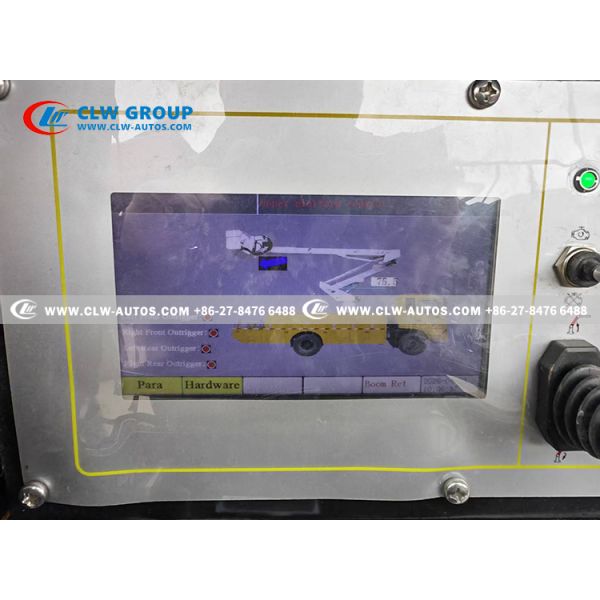 HOWO 18m Insulated Boom Aerial Work Platform Truck with 45kV Insulation Handling Jib