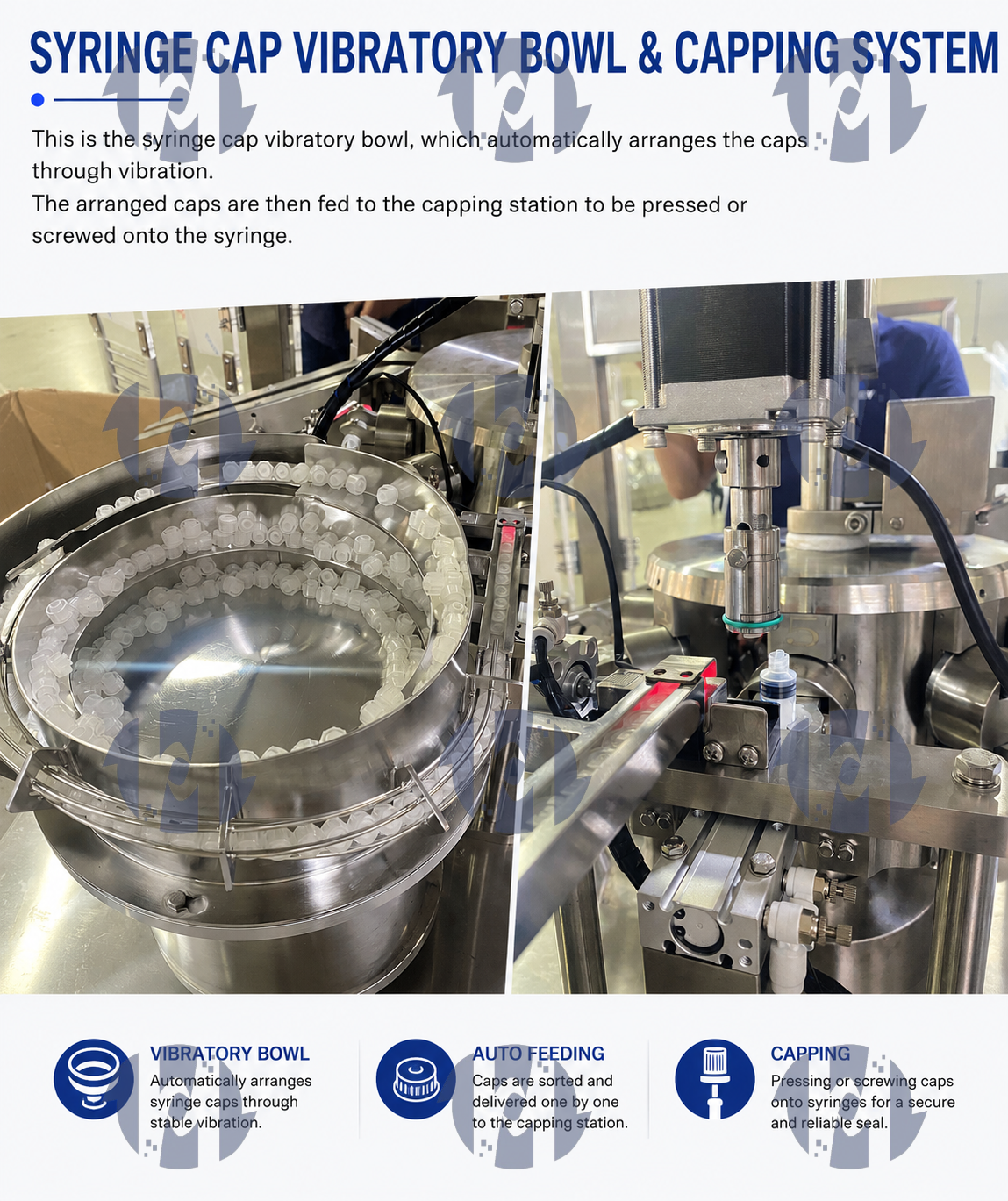Fully Auto 380V Syringe Injector Filling Machine