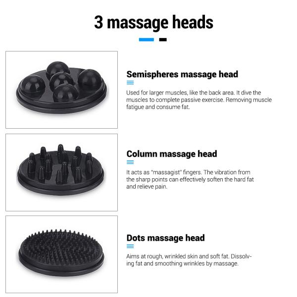 2024 Home Use G8 Body Slimming Massager 3 Different Massage Head Vibration G5 Body Shaping Machine JF628