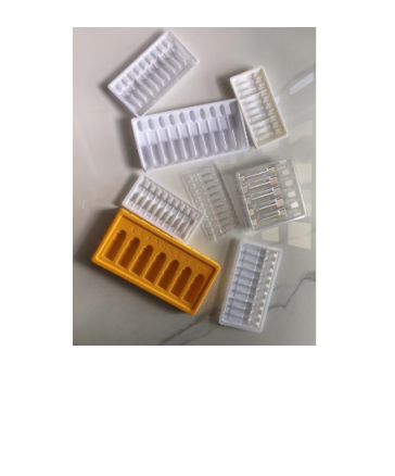 Продовольственная пластиковая пузырьная поднос ПП флаковый покрытый золотом серебряный медицинский упаковка коробка облицовка