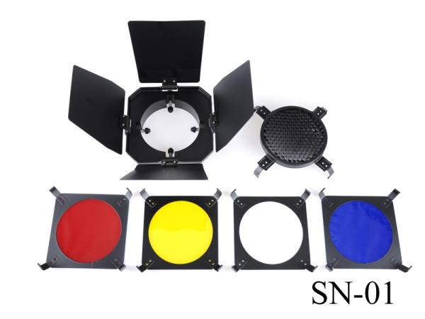 Фотографические наборы фильтра двери амбара аксессуаров освещения