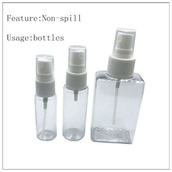 Air Freshener Fine Mist Water Sprayer White Half Cover Head Plastic PP Material