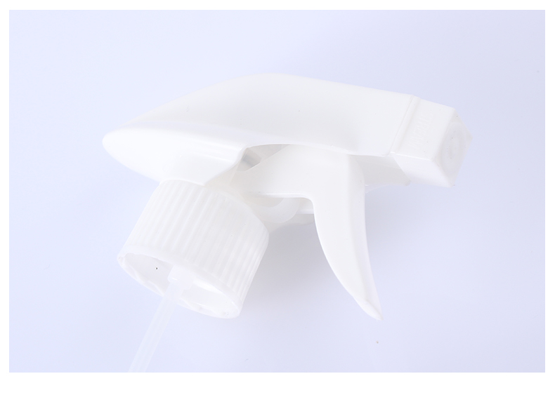 Plastic 28/410 Trigger Sprayer for Bottles Customize White Garden Cleaning Spray Head