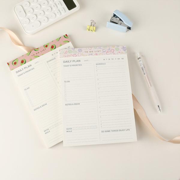 Custom Logo A5 Hardcover Notebook Printing Undated Daily Weekly Monthly Planner