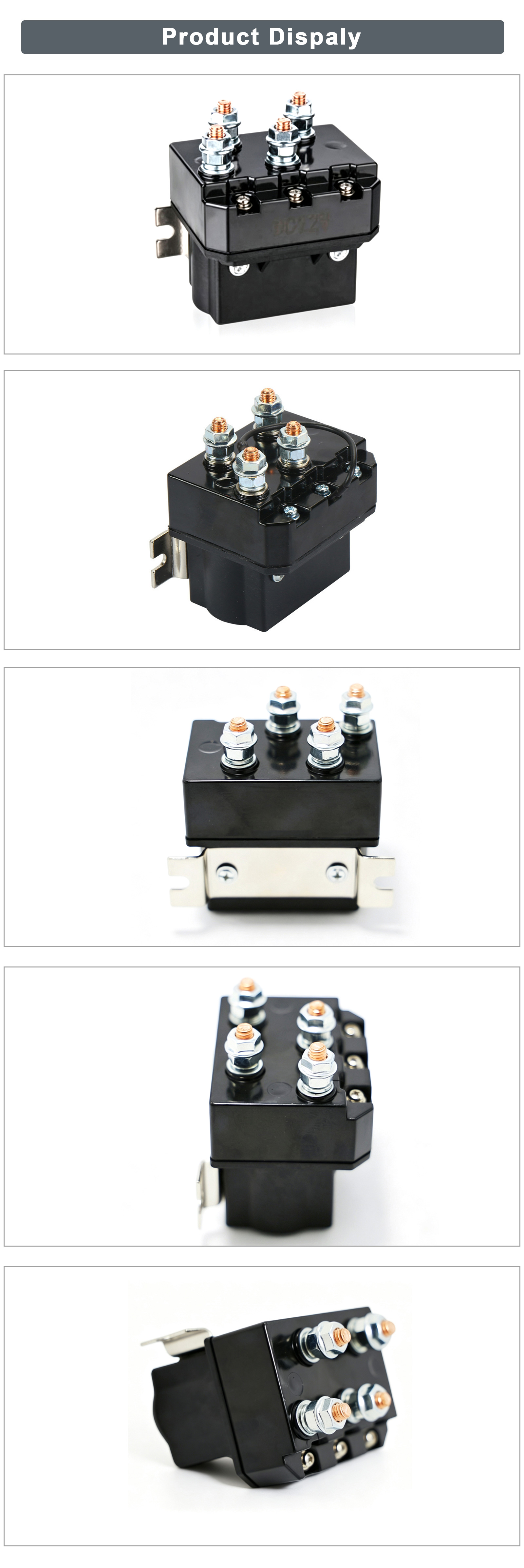 ATV UTV Winch Solenoid Relay Contactor 12V 250A 9000 LB