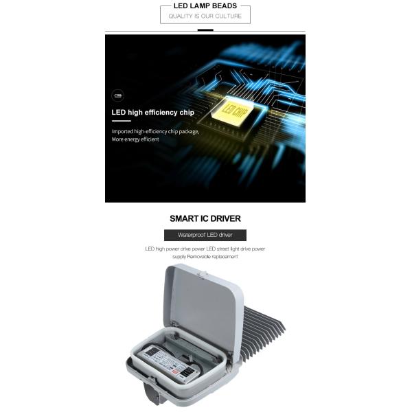 Luces de calle impermeables del ahorro de la energía LED 100w 150w 200w 250w 300w 350w 400w