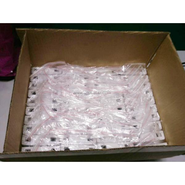 Пролом в стене 86*86*23mm Unibody коробки прекращения оптического волокна 2 гаван FTTH крытый