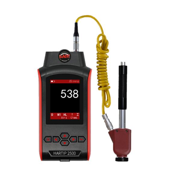 Testador de dureza portátil TFT de memória de dados 999 Hartip 2500 com sonda digital