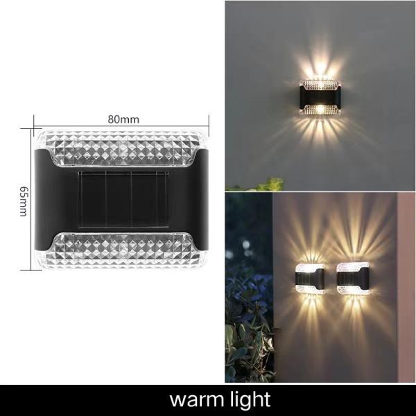 Waterproof Solar Light Garden Villa Exterior Wall Spotlight Super Bright Decorative